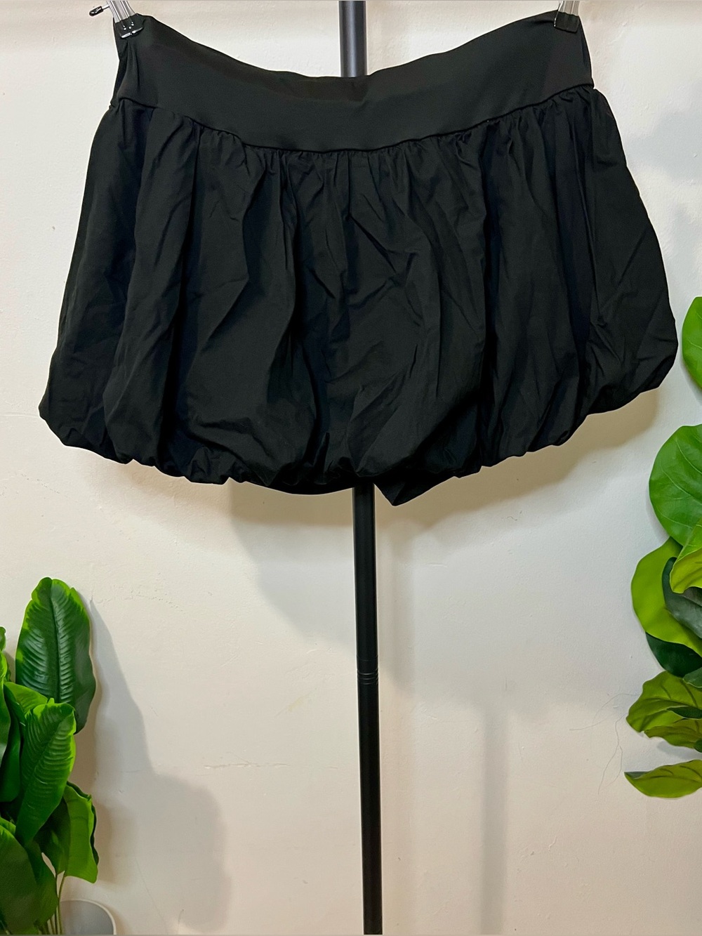 Black Bubble Skort Mini Skirt Shorts Coquette Balletcore Tenniscore Y2K Size 2X